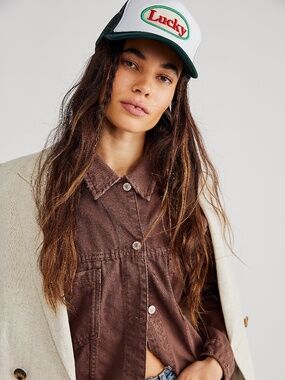 Wish me Luck Trucker Hat